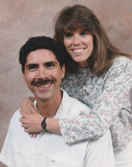 Jill Armijo and husband Joe - San Diego newlyweds